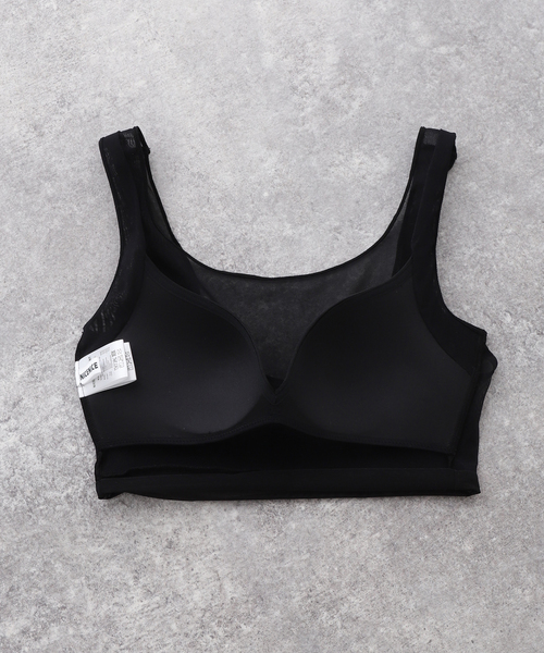NICENICE MOMENT（ナイスナイスモーメント）の「《追加》NICENICE MOMENT ナイスナイスモーメント MESH ブラ タンク NMM3-25S-012（その他アンダーウェア/インナー・レディース・ブラック/アイボリー・MEDIUM/SMALL）」の9枚目の写真