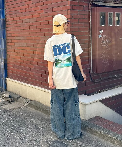 CIAOPANIC TYPY(チャオパニックティピー)の「【ユニセックス】フォトロゴTEE(Tシャツ/カットソー・レディース・ホワイト/チャコールグレー/グレー・LARGE/MEDIUM)」の15枚目の写真