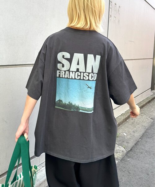 CIAOPANIC TYPY(チャオパニックティピー)の「【ユニセックス】フォトロゴTEE(Tシャツ/カットソー・レディース・ホワイト/チャコールグレー/グレー・LARGE/MEDIUM)」の14枚目の写真