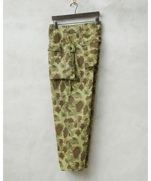 WAIPER.inc（ワイパーインク）の「WAIPER.inc 米軍 1940's U.S.M.C. P-44 HBT モンキーパンツ ダックハンターカモ【WP1146】（カーゴパンツ・メンズ・カモフラージュ・XXL/XL/L/M）」の2枚目の写真