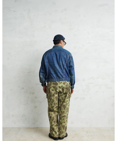 WAIPER.inc（ワイパーインク）の「WAIPER.inc 米軍 1940's U.S.M.C. P-44 HBT モンキーパンツ ダックハンターカモ【WP1146】（カーゴパンツ・メンズ・カモフラージュ・XXL/XL/L/M）」の7枚目の写真
