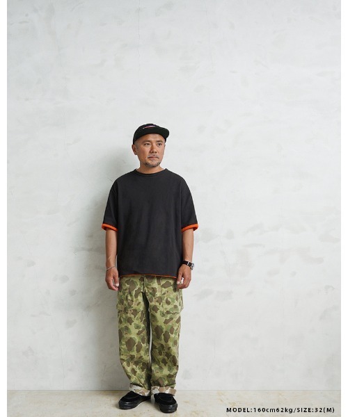 WAIPER.inc（ワイパーインク）の「WAIPER.inc 米軍 1940's U.S.M.C. P-44 HBT モンキーパンツ ダックハンターカモ【WP1146】（カーゴパンツ・メンズ・カモフラージュ・XXL/XL/L/M）」の9枚目の写真