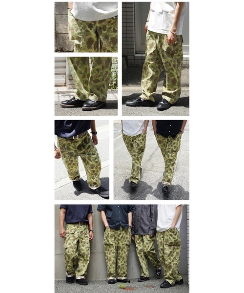 WAIPER.inc（ワイパーインク）の「WAIPER.inc 米軍 1940's U.S.M.C. P-44 HBT モンキーパンツ ダックハンターカモ【WP1146】（カーゴパンツ・メンズ・カモフラージュ・XXL/XL/L/M）」の18枚目の写真