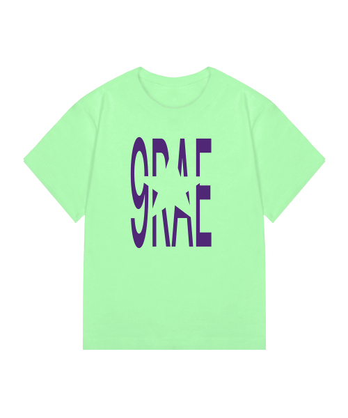 GRAVER（グレーバー）の「[ユニセックス]9RAE STAR 半袖Tシャツ_4カラー（Tシャツ/カットソー・レディース・イエロー/ホワイト/ホワイト×ピンク/スカイブルー/ライム/ブラック・X-SMALL/SMALL/MEDIUM/LARGE）」の19枚目の写真