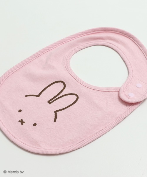 Miffy（ ミッフィー）の「〈ミッフィー〉2Pスタイ（スタイ/よだれかけ・キッズ・ピンク・FREE）」の4枚目の写真