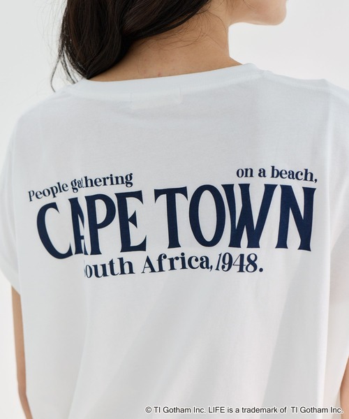 BARNYARDSTORM(バンヤードストーム)の「【別注】LIFE PICTURE COLLECTION / BEACH フォトT【布施さえさんYouTube紹介アイテム】(Tシャツ/カットソー・レディース・ホワイト・FREE)」の4枚目の写真