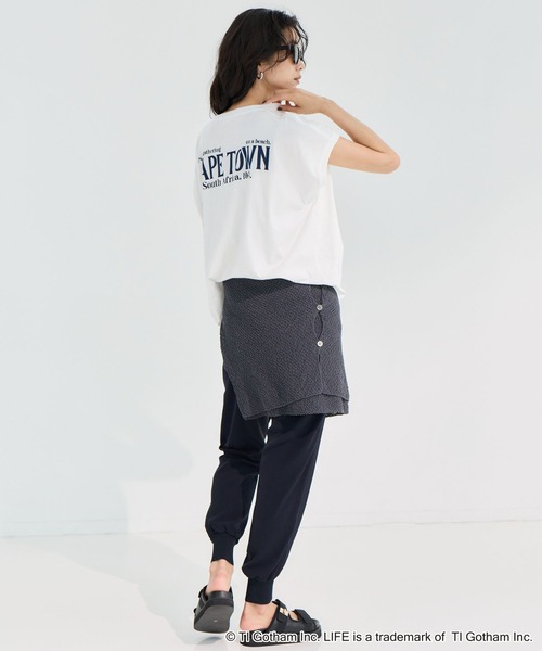 BARNYARDSTORM(バンヤードストーム)の「【別注】LIFE PICTURE COLLECTION / BEACH フォトT【布施さえさんYouTube紹介アイテム】(Tシャツ/カットソー・レディース・ホワイト・FREE)」の8枚目の写真