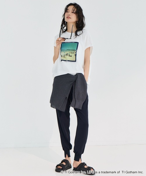 BARNYARDSTORM(バンヤードストーム)の「【別注】LIFE PICTURE COLLECTION / BEACH フォトT【布施さえさんYouTube紹介アイテム】(Tシャツ/カットソー・レディース・ホワイト・FREE)」の10枚目の写真