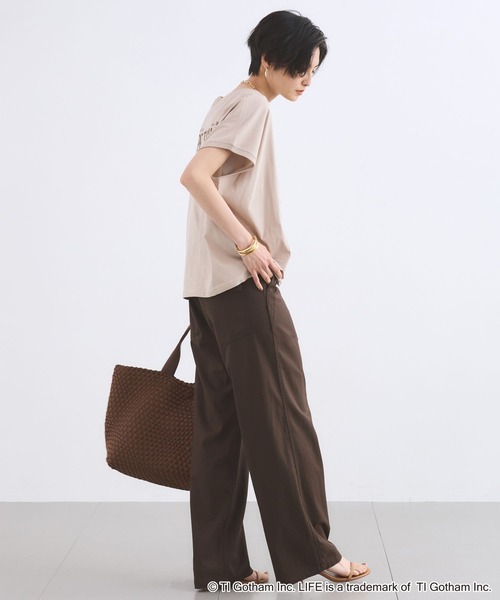 BARNYARDSTORM（バンヤードストーム）の「【別注】LIFE PICTURE COLLECTION / BEACH フォトT（Tシャツ/カットソー・レディース・ホワイト/ベージュ・FREE）」の20枚目の写真