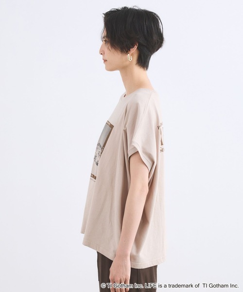 BARNYARDSTORM（バンヤードストーム）の「【別注】LIFE PICTURE COLLECTION / BEACH フォトT（Tシャツ/カットソー・レディース・ホワイト/ベージュ・FREE）」の22枚目の写真