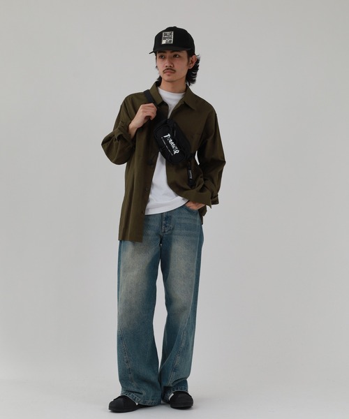 THRASHER(スラッシャー)の「THRASHER ボトルホルダー付き ボディバッグ ウエストバッグ BAG 男女兼用(ボディバッグ/ウエストポーチ・メンズ・ブラック・FREE)」の16枚目の写真