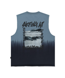 SURFING CUTTING SLEEVELESS - BLUE