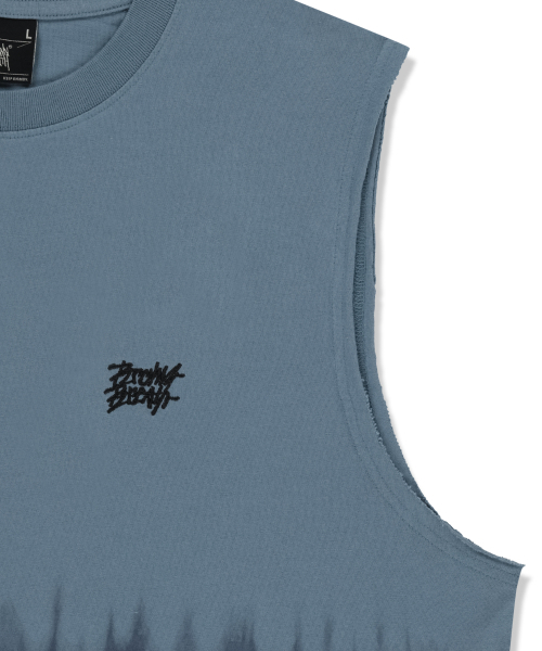BROWNBREATH(ブラウンブレス)の「SURFING CUTTING SLEEVELESS - BLUE(Tシャツ/カットソー・レディース・その他・SMALL/MEDIUM/LARGE/X-LARGE)」の5枚目の写真
