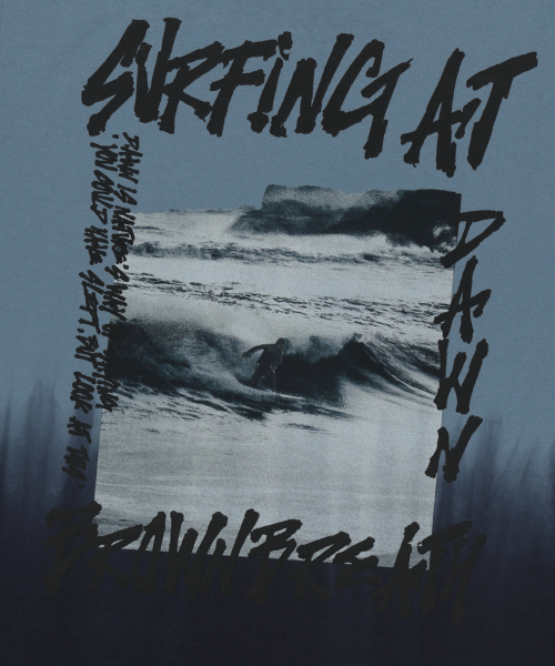 BROWNBREATH(ブラウンブレス)の「SURFING CUTTING SLEEVELESS - BLUE(Tシャツ/カットソー・レディース・その他・SMALL/MEDIUM/LARGE/X-LARGE)」の6枚目の写真