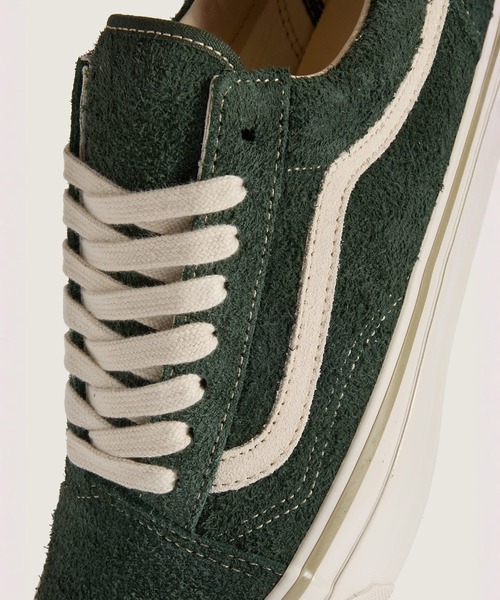 VANS(バンズ)の「VANS PREMIUM オールドスクール シャギースエード / LX Old Skool SHAG SUEDE KELP VN000D9JKEL1(スニーカー・メンズ・ダークグリーン・7.5/7/6/12/10.5/9.5/8)」の6枚目の写真