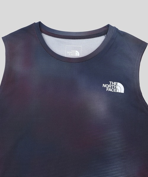 THE NORTH FACE(ザノースフェイス)の「THE NORTH FACE W S/L GTD MELANGE CREW NTW12594(タンクトップ・メンズ・ホワイト/マルチ・S/M)」の5枚目の写真