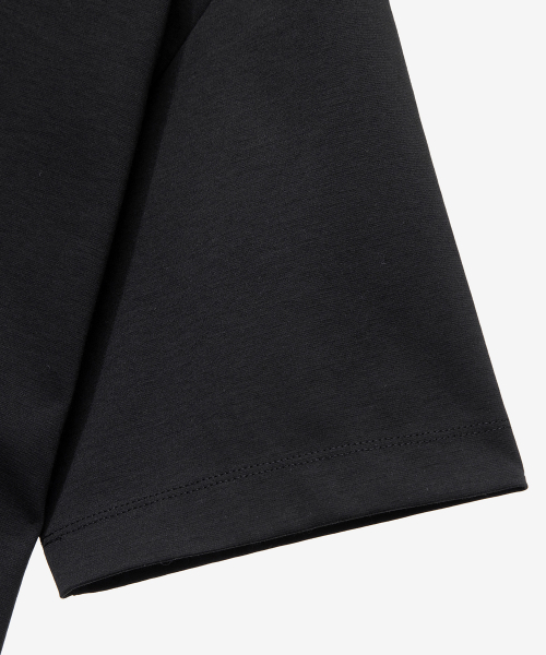 MINDBRIDGE（マインドブリッジ）の「[クール]レギュラーフィットブラックカラーTシャツ（ポロシャツ・メンズ・ブラック・100/105/110/95）」の3枚目の写真