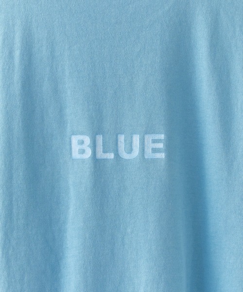 ALOHA BLUE(アロハブルー)の「ALOHA BLUE / アロハブルー ピグメントダイ ロゴプリントTシャツ 半袖Tシャツ クルーネック メンズ 秋 秋服 2026年秋冬(Tシャツ/カットソー・メンズ・ブルー・S/M/L/XL)」の18枚目の写真
