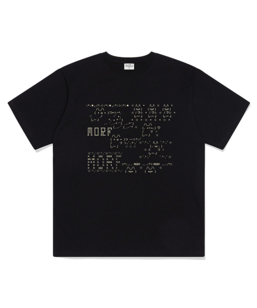THEMORFHOUSE（ザモーフハウス）の「アスキーキャット オーバーサイズ 半袖Tシャツ チャコール（Tシャツ/カットソー・レディース・その他・SMALL/MEDIUM/LARGE）」の5枚目の写真