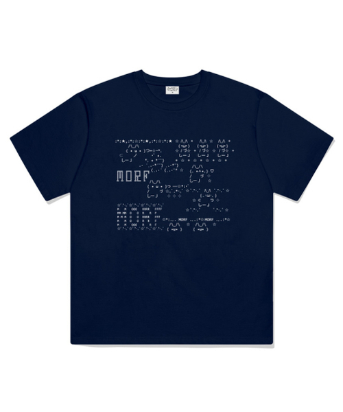 THEMORFHOUSE（ザモーフハウス）の「アスキーキャット オーバーサイズ 半袖Tシャツ チャコール（Tシャツ/カットソー・レディース・その他・SMALL/MEDIUM/LARGE）」の6枚目の写真