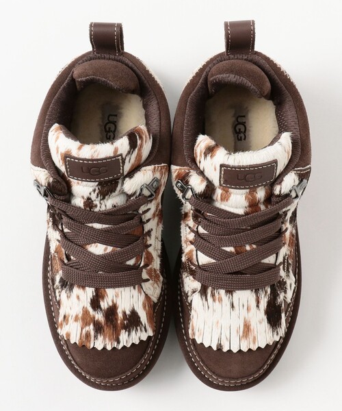 UGG(アグ)の「UGG(R) / LOWMEL WESTERN(スニーカー・レディース・ダークブラウン・8/7/6)」の6枚目の写真