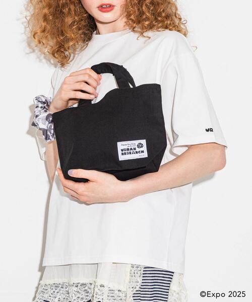 Collaboration URBAN RESEARCH(コラボレーションアーバンリサーチ)の「EXPO2025 LUNCH BAG(トートバッグ・レディース・オフホワイト/ブラック・ONE)」の2枚目の写真