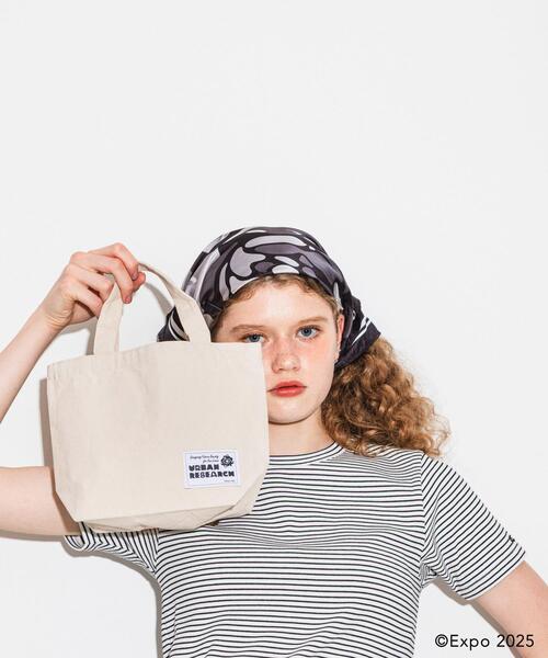 Collaboration URBAN RESEARCH(コラボレーションアーバンリサーチ)の「EXPO2025 LUNCH BAG(トートバッグ・レディース・オフホワイト/ブラック・ONE)」の3枚目の写真