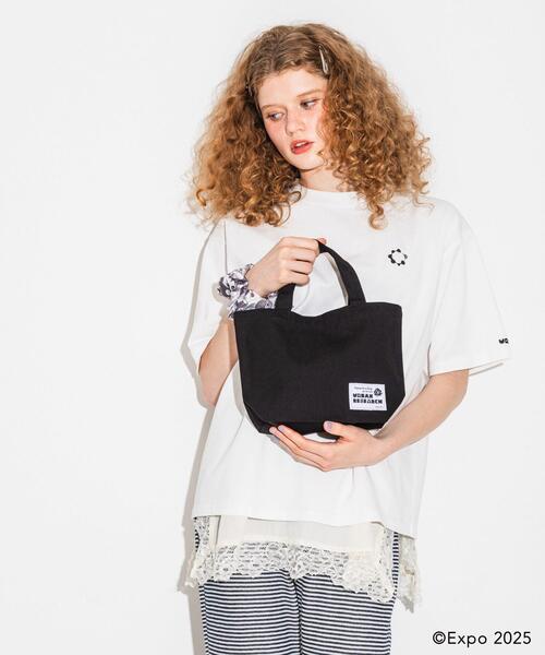 Collaboration URBAN RESEARCH(コラボレーションアーバンリサーチ)の「EXPO2025 LUNCH BAG(トートバッグ・レディース・オフホワイト/ブラック・ONE)」の11枚目の写真