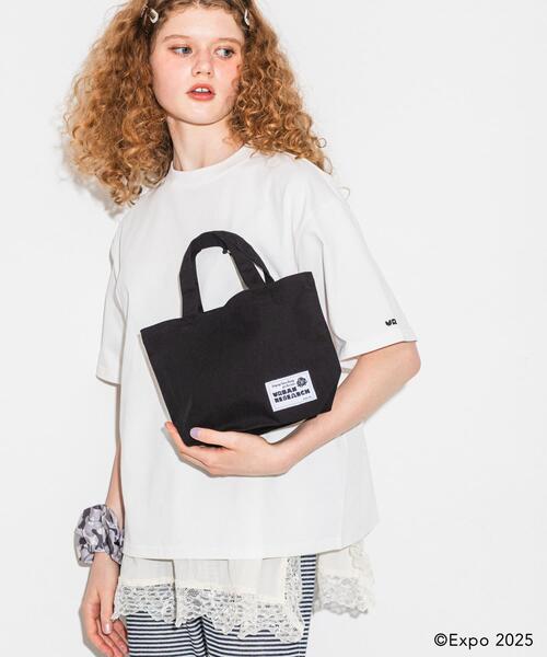 Collaboration URBAN RESEARCH(コラボレーションアーバンリサーチ)の「EXPO2025 LUNCH BAG(トートバッグ・レディース・オフホワイト/ブラック・ONE)」の12枚目の写真