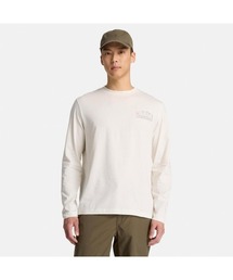 Timberland | 長袖 グラフィック Tシャツ メンズ(Tシャツ/カットソー)