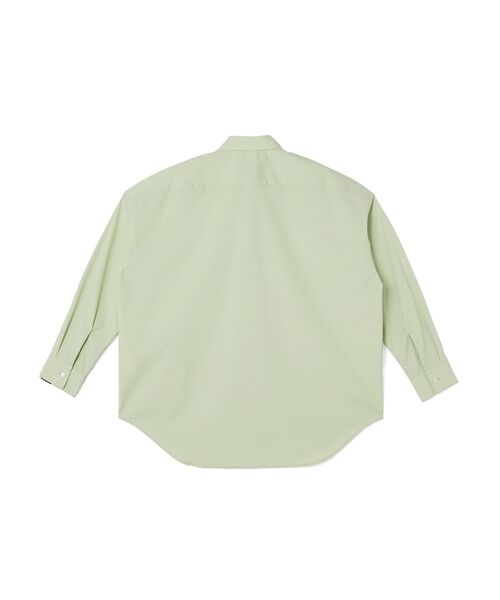 N.HOOLYWOOD COMPILE(N.ハリウッド コンパイル)の「BIG SHIRT(シャツ/ブラウス・メンズ・ライトグリーン/ネイビー・40/38/36)」の3枚目の写真