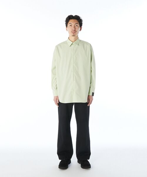 N.HOOLYWOOD COMPILE(N.ハリウッド コンパイル)の「BIG SHIRT(シャツ/ブラウス・メンズ・ライトグリーン/ネイビー・40/38/36)」の7枚目の写真