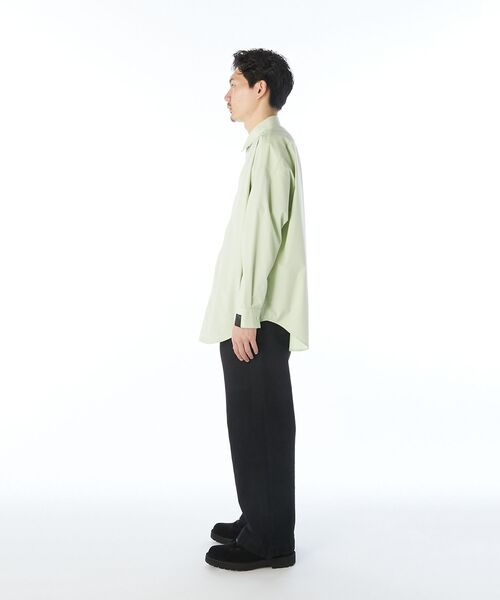 N.HOOLYWOOD COMPILE(N.ハリウッド コンパイル)の「BIG SHIRT(シャツ/ブラウス・メンズ・ライトグリーン/ネイビー・40/38/36)」の8枚目の写真