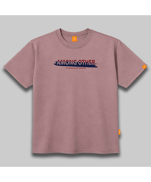 LLAMO（エラモ）の「アモングオザーズ 半袖Tシャツ 男女共用 ビッグサイズ（Tシャツ/カットソー・メンズ・ダークインディゴブルー/グレー/ホワイト/ピンク・2XL/LARGE/3XL/X-LARGE/4XL/MEDIUM/SMALL）」の4枚目の写真