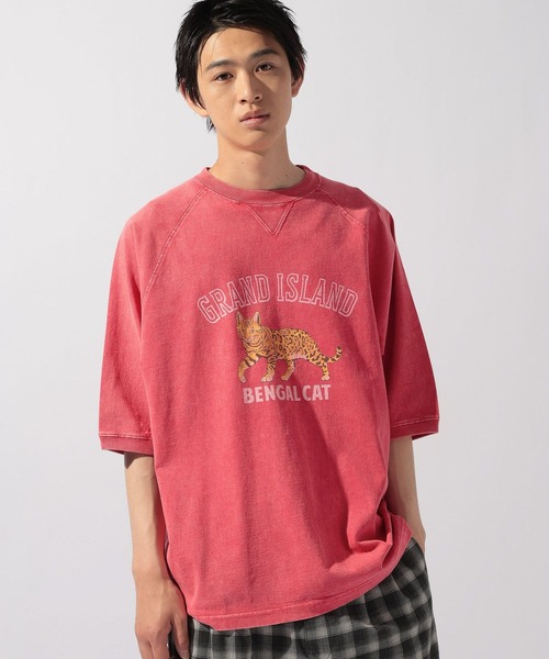 SCREEN STARS(スクリーンスターズ)の「【SCREEN STARS(スクリーンスターズ)】別注ヴィンテージラグランスリーブTシャツ(Tシャツ/カットソー・メンズ・チャコール/レッド/ベージュ・MEDIUM/LARGE)」の19枚目の写真