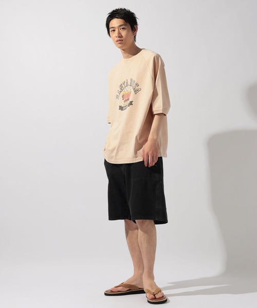 SCREEN STARS(スクリーンスターズ)の「【SCREEN STARS(スクリーンスターズ)】別注ヴィンテージラグランスリーブTシャツ(Tシャツ/カットソー・メンズ・チャコール/レッド/ベージュ・MEDIUM/LARGE)」の21枚目の写真