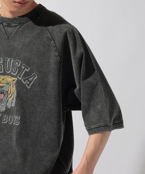 SCREEN STARS(スクリーンスターズ)の「【SCREEN STARS(スクリーンスターズ)】別注ヴィンテージラグランスリーブTシャツ(Tシャツ/カットソー・メンズ・チャコール/レッド/ベージュ・MEDIUM/LARGE)」の16枚目の写真