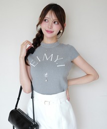 EIMY ISTOIRE ストライプ 半袖トップス EIMY ISTOIRE｜エイミーイストワールのトップス（半袖）通販 - ZOZOTOWN