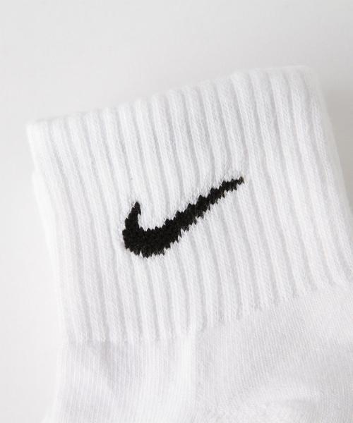 NIKE（ナイキ）の「＜NIKE(ナイキ）＞ 3P コットン クッション ソックス◆（ソックス/靴下・メンズ・ホワイト・25-27）」の5枚目の写真