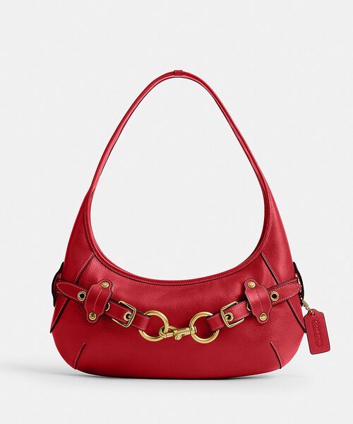 COACH(コーチ)の「ベルテッド エルゴ ショルダー バッグ(ショルダーバッグ・レディース・レッド系その他・ONE)」の2枚目の写真