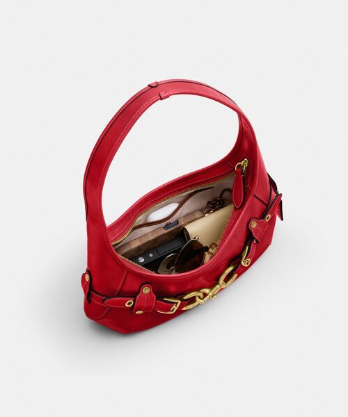 COACH(コーチ)の「ベルテッド エルゴ ショルダー バッグ(ショルダーバッグ・レディース・レッド系その他・ONE)」の6枚目の写真