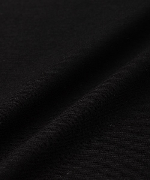 Saturdays Golf(サタデーズゴルフ)の「Doubleknit Rib Hem SS Polo(ポロシャツ・メンズ・ブラック・L/M/XL)」の3枚目の写真
