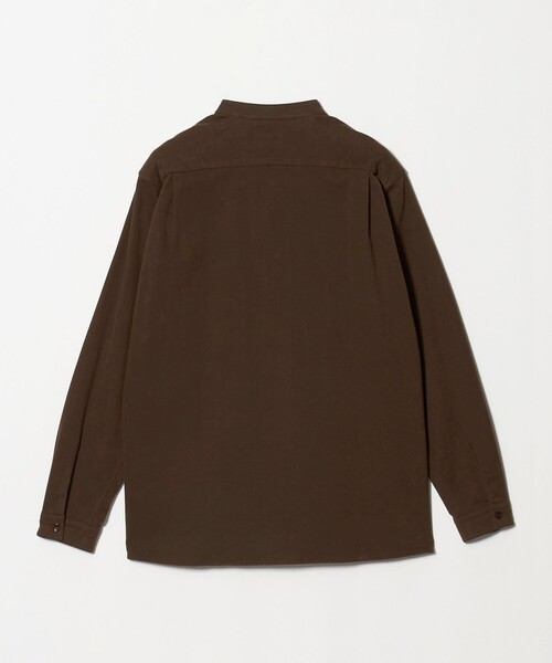UNITED ARROWS(ユナイテッドアローズ)の「スエーディージャージ バンドカラーシャツ(シャツ/ブラウス・メンズ・モカ/ブラック・L/XL/S/M)」の12枚目の写真