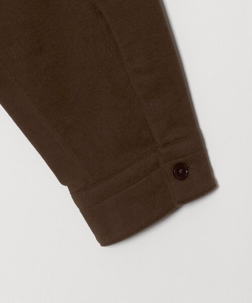 UNITED ARROWS(ユナイテッドアローズ)の「スエーディージャージ バンドカラーシャツ(シャツ/ブラウス・メンズ・モカ/ブラック・L/XL/S/M)」の14枚目の写真