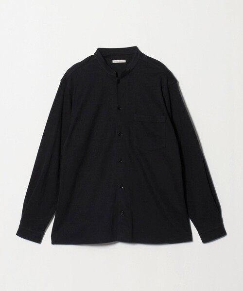 UNITED ARROWS(ユナイテッドアローズ)の「スエーディージャージ バンドカラーシャツ(シャツ/ブラウス・メンズ・モカ/ブラック・L/XL/S/M)」の19枚目の写真