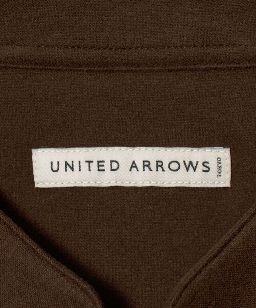 UNITED ARROWS(ユナイテッドアローズ)の「スエーディージャージ バンドカラーシャツ(シャツ/ブラウス・メンズ・モカ/ブラック・L/XL/S/M)」の22枚目の写真