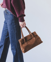 Noble | AULENTTI/オウレンティ スウェードフラップBAG(ハンドバッグ)