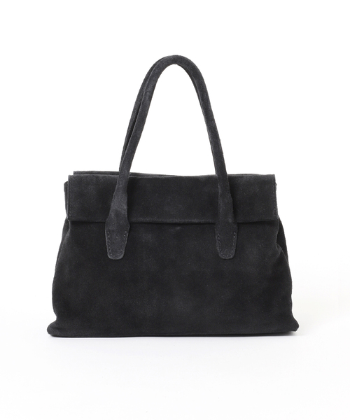 Noble(ノーブル)の「AULENTTI/オウレンティ スウェードフラップBAG(ハンドバッグ・レディース・ブラック/ブラウン・FREE)」の8枚目の写真