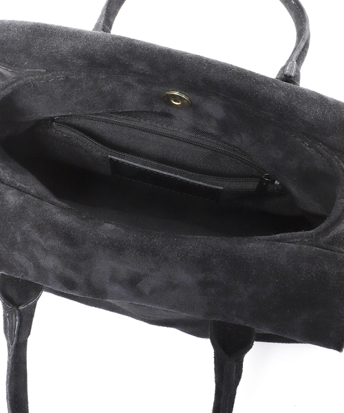 Noble(ノーブル)の「AULENTTI/オウレンティ スウェードフラップBAG(ハンドバッグ・レディース・ブラック/ブラウン・FREE)」の11枚目の写真