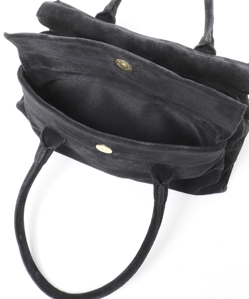 Noble(ノーブル)の「AULENTTI/オウレンティ スウェードフラップBAG(ハンドバッグ・レディース・ブラック/ブラウン・FREE)」の13枚目の写真